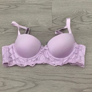 Aerie lace longline push-up bra